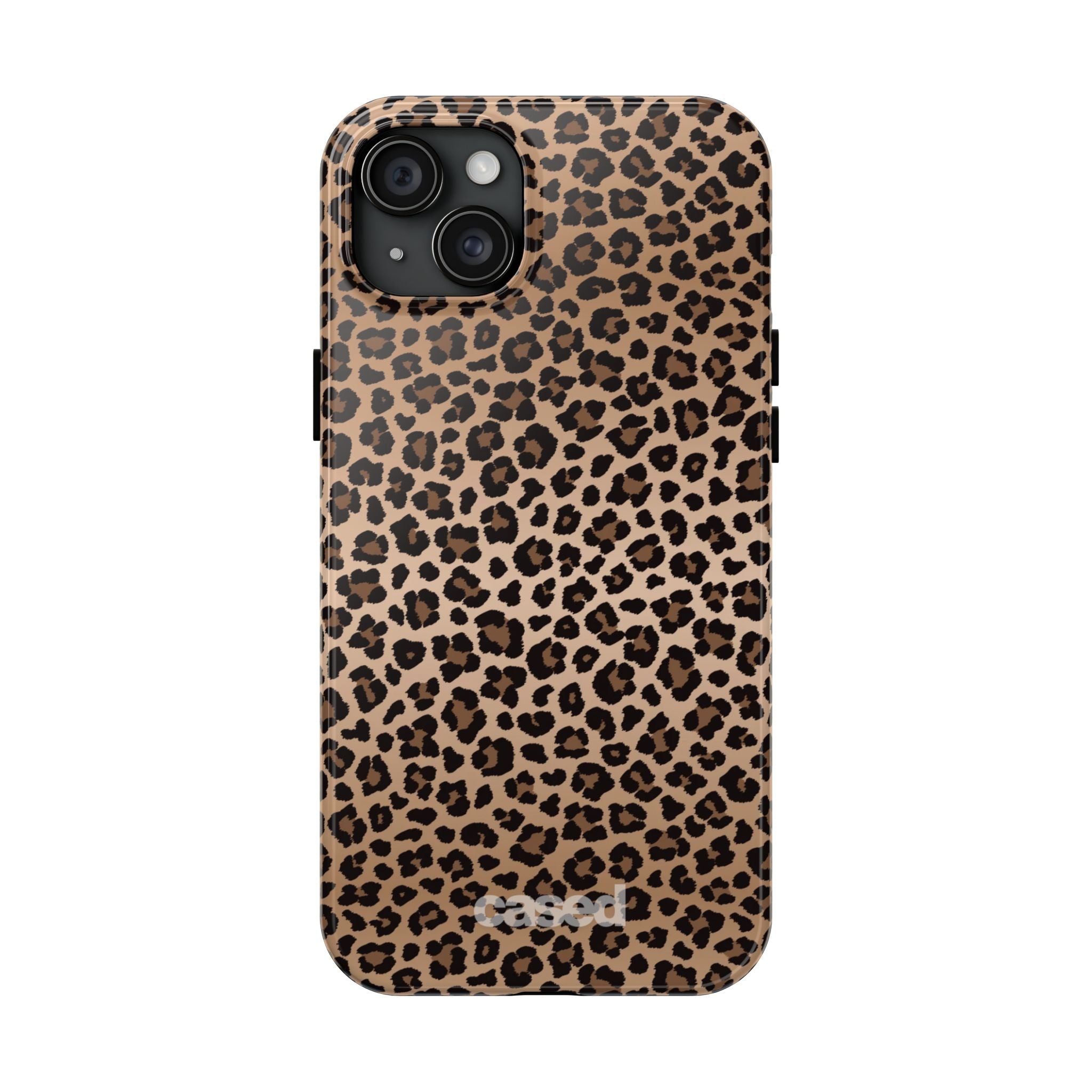 Leopard Print Kiss Pattern Phone Case | Tough Phone Cases