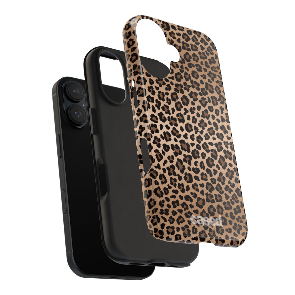 Leopard Print Kiss Pattern Phone Case | Tough Phone Cases