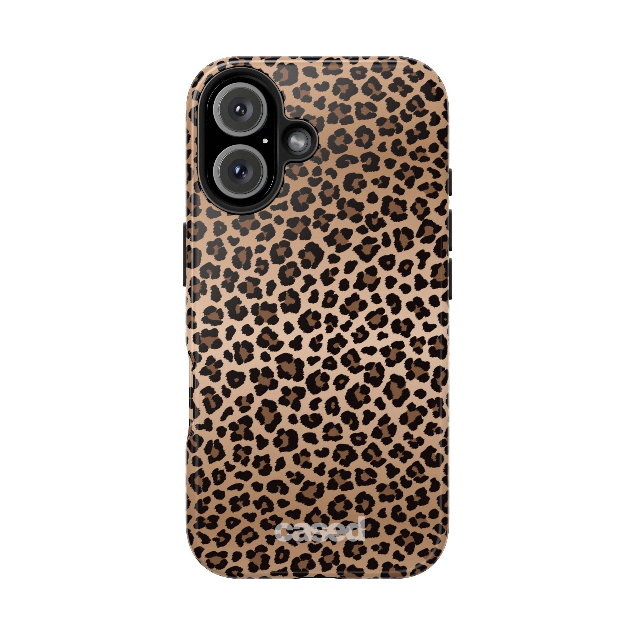 Leopard Print Kiss Pattern Phone Case | Tough Phone Cases