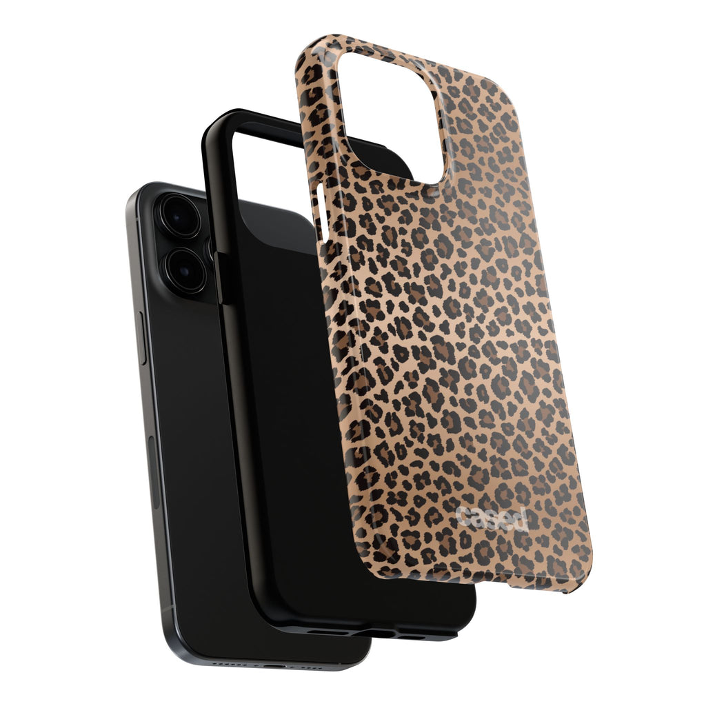 Leopard Print Kiss Pattern Phone Case | Tough Phone Cases