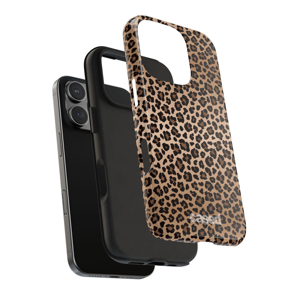 Leopard Print Kiss Pattern Phone Case | Tough Phone Cases