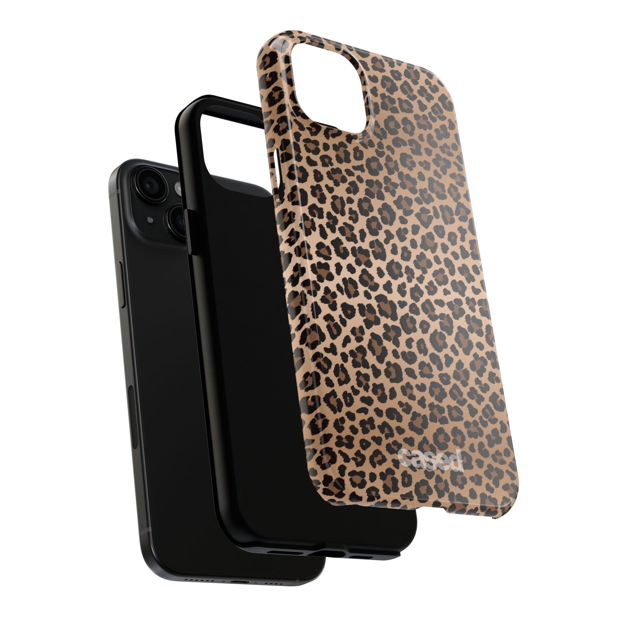 Leopard Print Kiss Pattern Phone Case | Tough Phone Cases