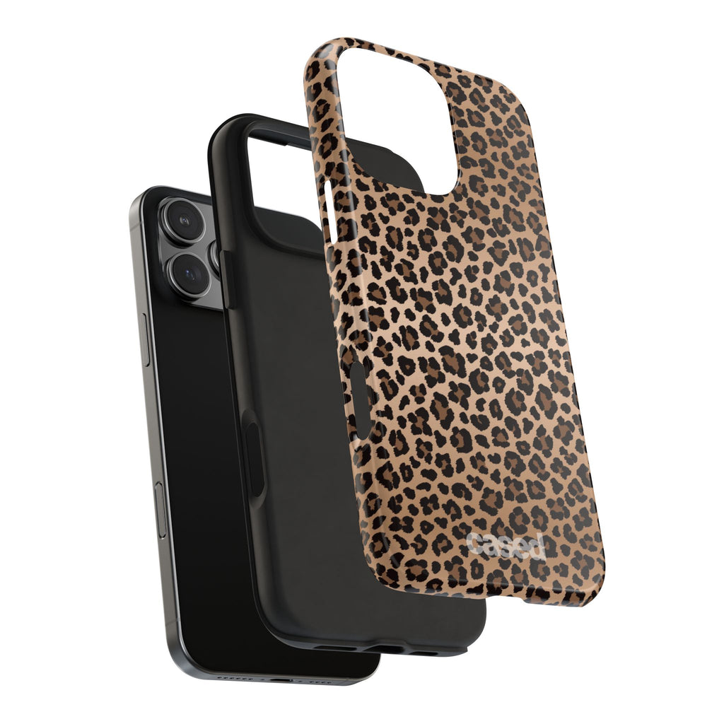 Leopard Print Kiss Pattern Phone Case | Tough Phone Cases